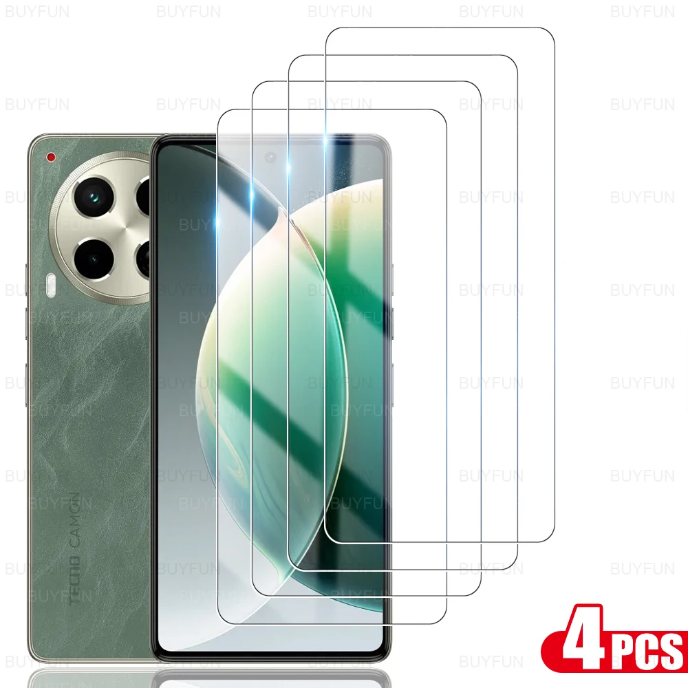 HD Tempered Glass Screen Protector - Premium Protective Film for Smartphones (1-4 Pack)