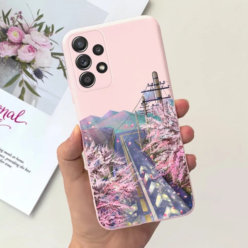 For Samsung Galaxy A23 5G Case Cartoon Animal Butterfly Print Soft TPU Silicone Phone Covers For Samsung Galaxy A23 4G Fundas