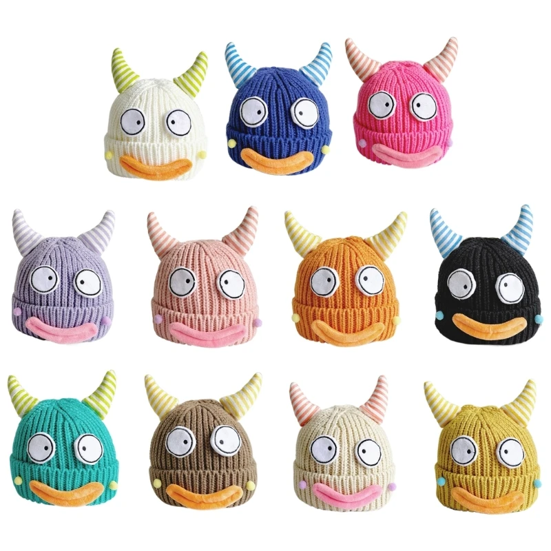 

Unique Character Knit Hat Trendy Hat Comfortable & Warm Beanie Hat for Newborn