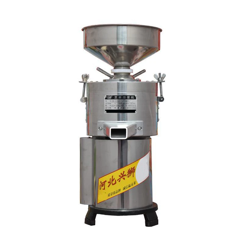 

Peanut Butter Machine Making Sesame Sauce 220V Stainless Steel Multifunctional Ketchup Stone Grinding Sesame Butter Grinder