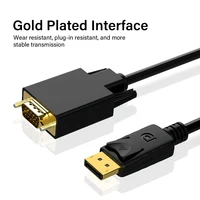 1.8M DisplayPort To HDMI Cable DP Male To Male VGA DVI HDMI Video Audio Cable 4K 1080P For Computer Laptop TV Projector Monitor - Image 6