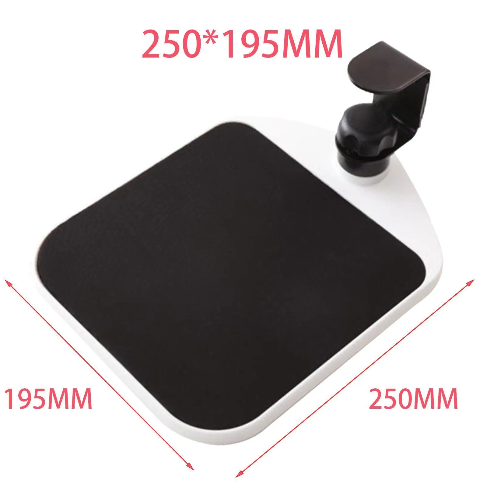 Adjustable Mouse Pad Clip On Desktop Device Holder Table Mount for Work Home
