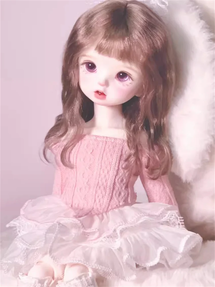 

BJD Doll Clothes Sweet Pink Skirt For 1/6 Yosd 1/4 MSD MDD Doll Clothing Accessories for Boys Girls Toy Gift (Excluding dolls)