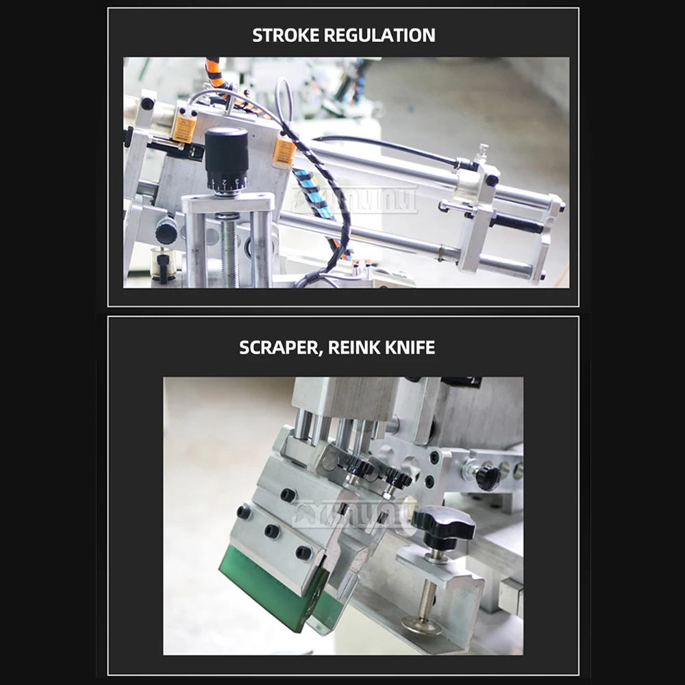 Small Inclined Arm Semi-Automatic Flat Screen Printing Machine Pneumatic Desktop Screen Printing Automatic Arm