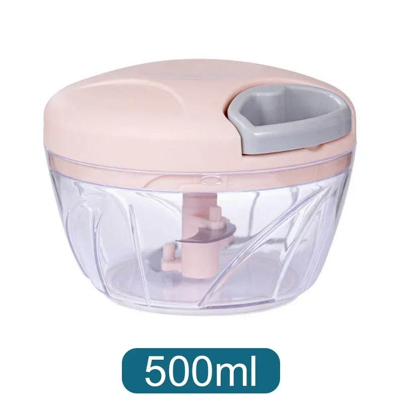 مفرمة الثوم اليدوية 500/900 مللي هراسة الثوم الغذاء الخضروات قطاعة اللحوم المطاحن أدوات المطبخ مفرمة يدوية هراسة الثوم