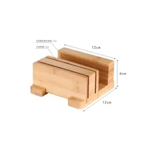  Wood Kitchen Knife Holder Bamboo Scissors Chopsticks Gadget Storage Shelf Rack Knife Block Stand Accessories Organizer 