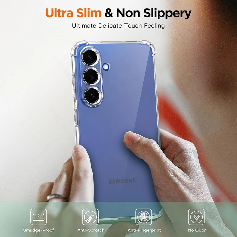 Shockproof Clear Silicone Ultra-Thin Soft Phone Case