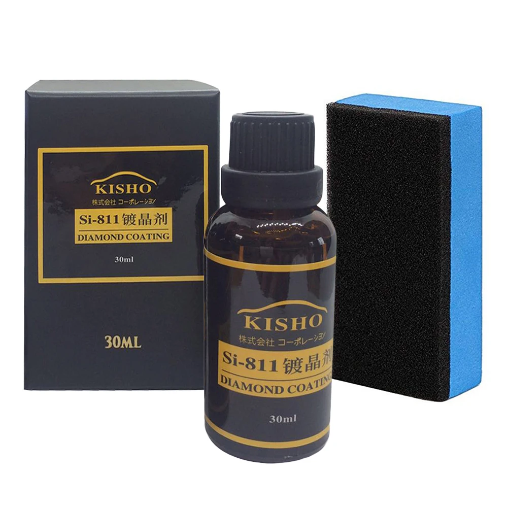 High Gloss Ceramic Car Na&Anti-scratch Car Polish Exterior Care Paint Sealant 9H Hardness 30ML