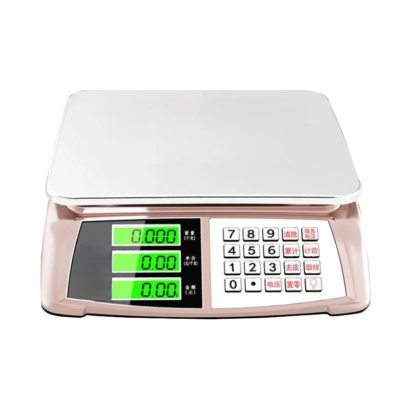 zhejiang yiwu 30kg 40kg smart scales electronic scale with big display