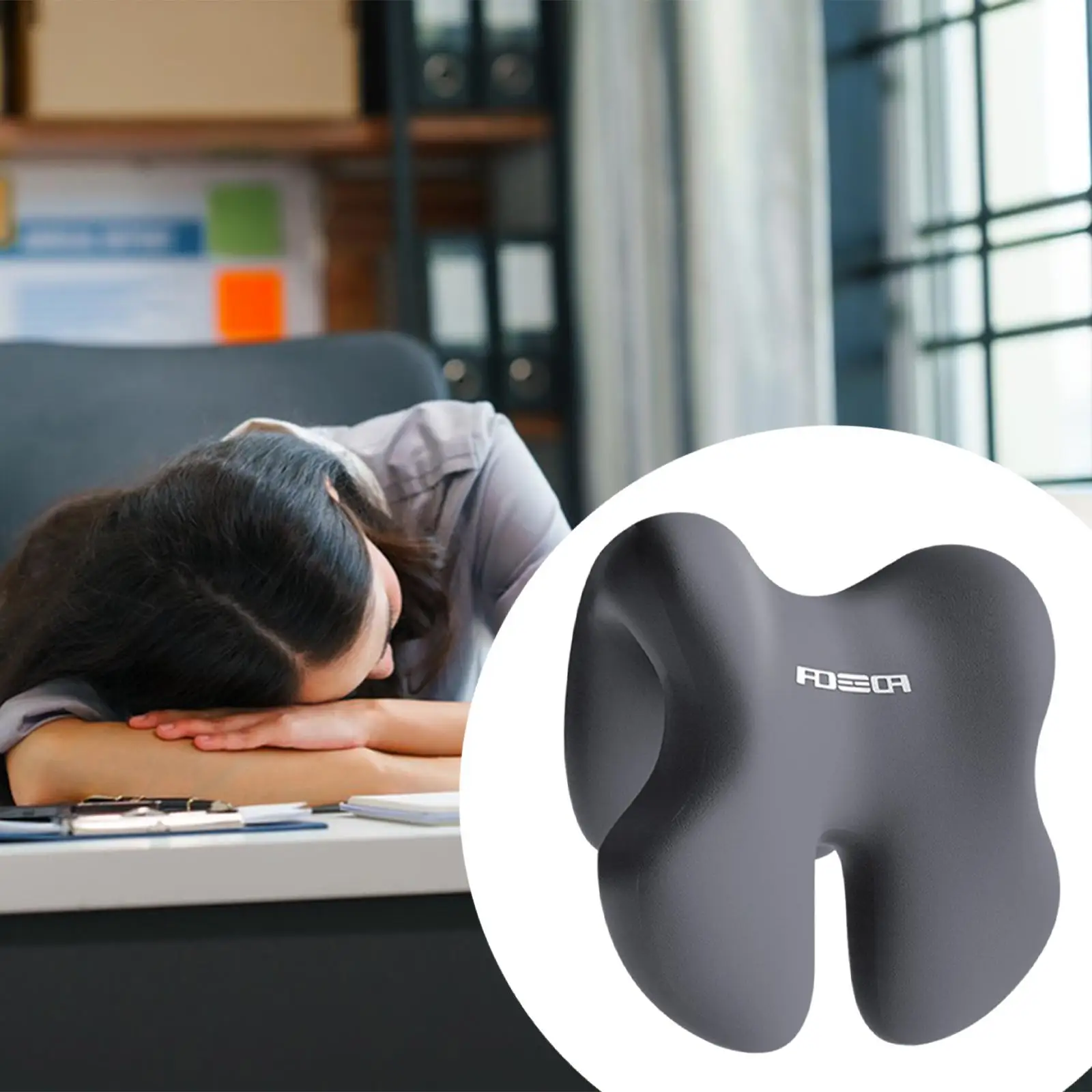 Office Chair Neck Support, Soft Memory Foam Napping Pillow Chair Pillow for Sleeping Bedroom
