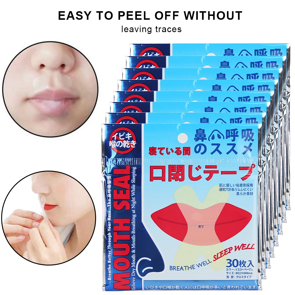 240pcs Anti-Snoring Patch Health-Care Sleeping Nasal Sticker Better Breath Snoring Aid Device