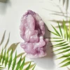 Natural Lepidolite Ganesha Stones  Healing Reiki Gemstones Home Decoration For Gifts Quartz Crystal Hand Carving 3