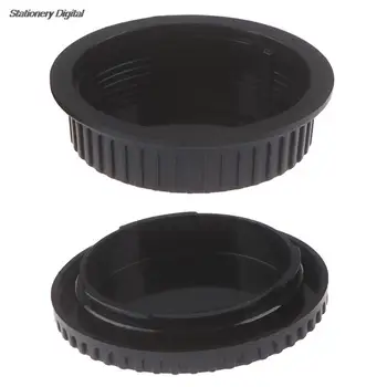 1Set Rear Lens Cap + Body Cover for Canon Camera DSLR SLR EOS EF EF-S