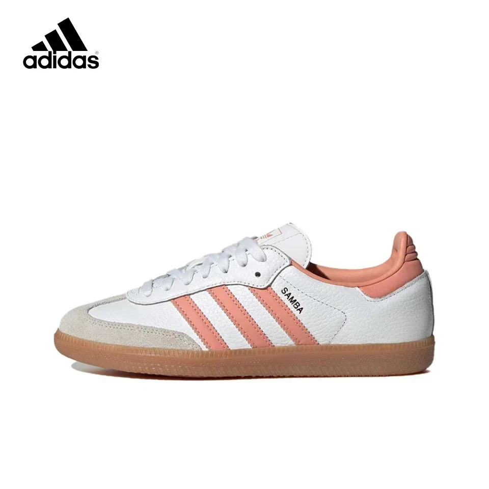 thumbnail image 1 of Adidas Samba Original de AS, color claro, para hombre y mujer, antideslizante, cómodas, ligeras, estilo retro., 1 of 5