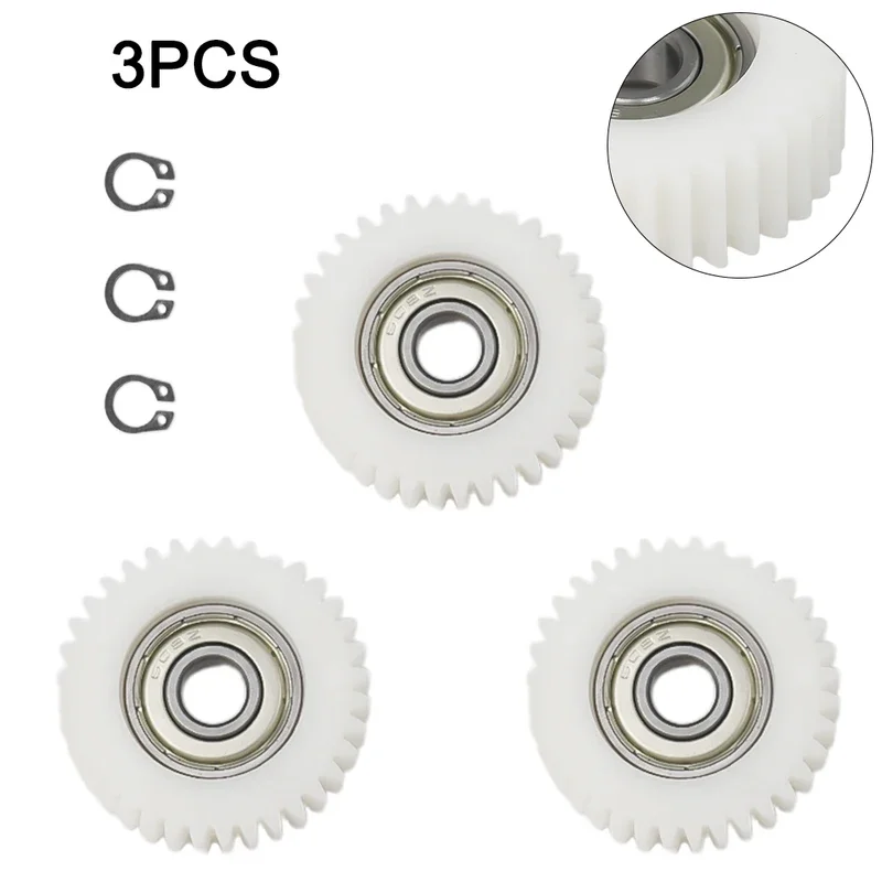 Bicycle Planetary Gears 3PCS 36 Teeths Bicycle Wheel Hub Motor Planetary Gears 38x8x12mm Nylon Bearing Electric Bike Accessories For Bafang Motor Ebike