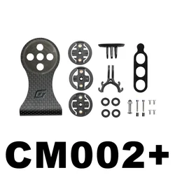 Enhanced Carbon Bicycle Accessory Mount for GPS, Camera, and Light (CM-002-N)