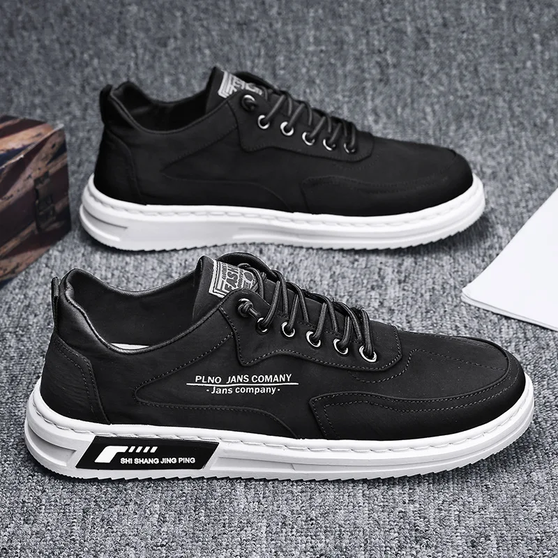 Men's Vulcanized Shoes Flat Non-slip Wear-resistant Breathable Sneakers Classic Fashion Canvas Casual Shoes Brand Shoes for Men - 6