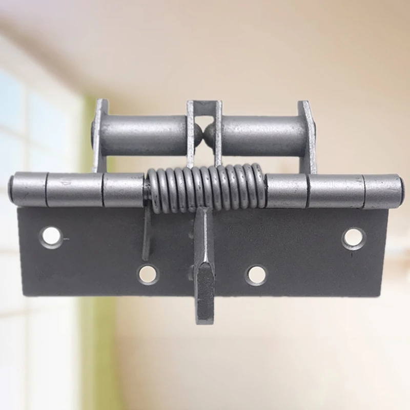 Metal Automatic Spring Door Closer Door Closing Hinge Adjust The Closing Device Furniture Hardware