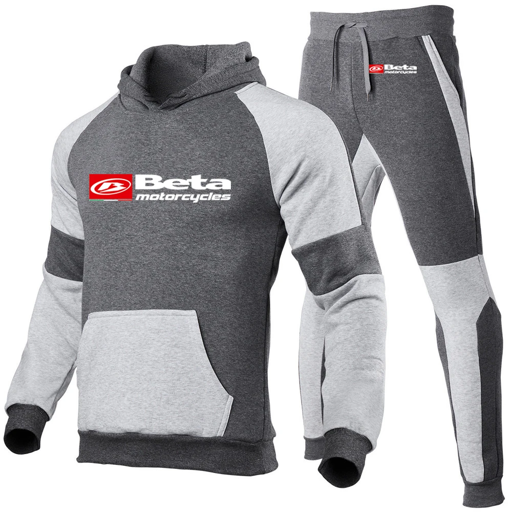 2024 Beta Racing Motorcycle Men's Hoodies for Men Clothing Tracksuit Pant Sets New in Hoodies & Sweatshirts Sports Suits Set 6