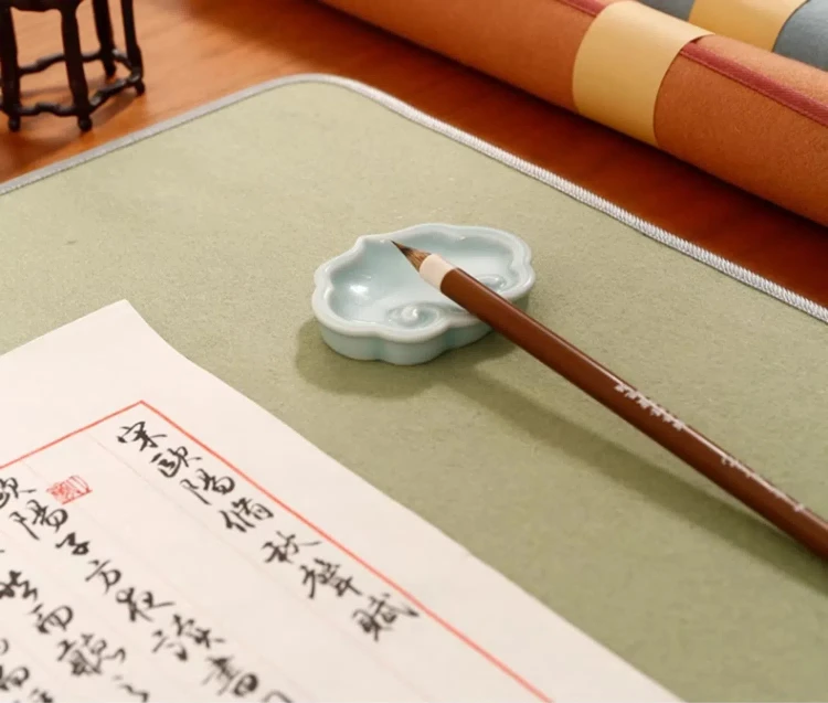 Superweiche Filzgleiter für Wollhaarmalerei, bunte künstlerische Kalligraphie, chinesische Malerei, Filz für Studenten, Schreibübungen, Filzgleiter – Detail 8