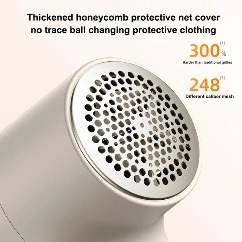 2024 New Electric Lint Remover Rechargeable Lint Remover Sweater Defuzzer Intelligent Digital Display Lints Shaver Trimmer 3