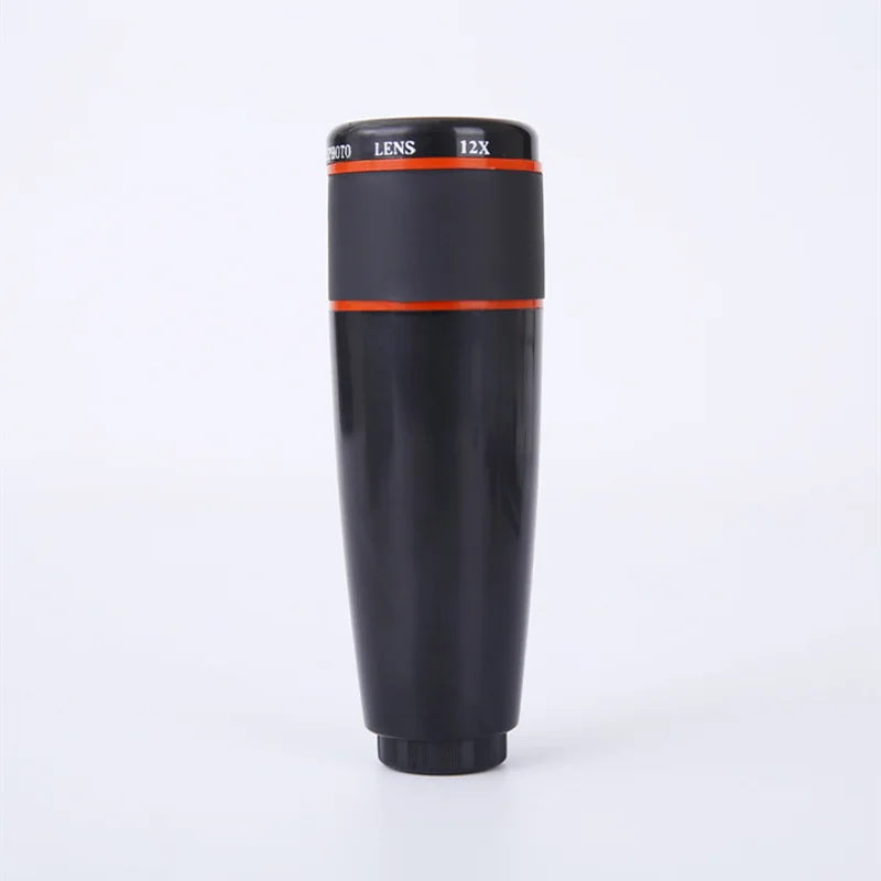 

Профессиональный телескоп HD 12X зум монокулярный объектив для телефона с зажимом для телефона металлический Телескоп для туризма