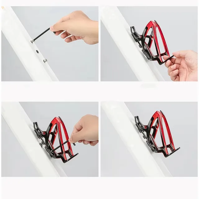 1 Set Cycling Bottle Cages MTB Road Bicycle Water Bottle Holder Colorful Lightweight Cycling Bottle Bracket Bicycle Accessory 4