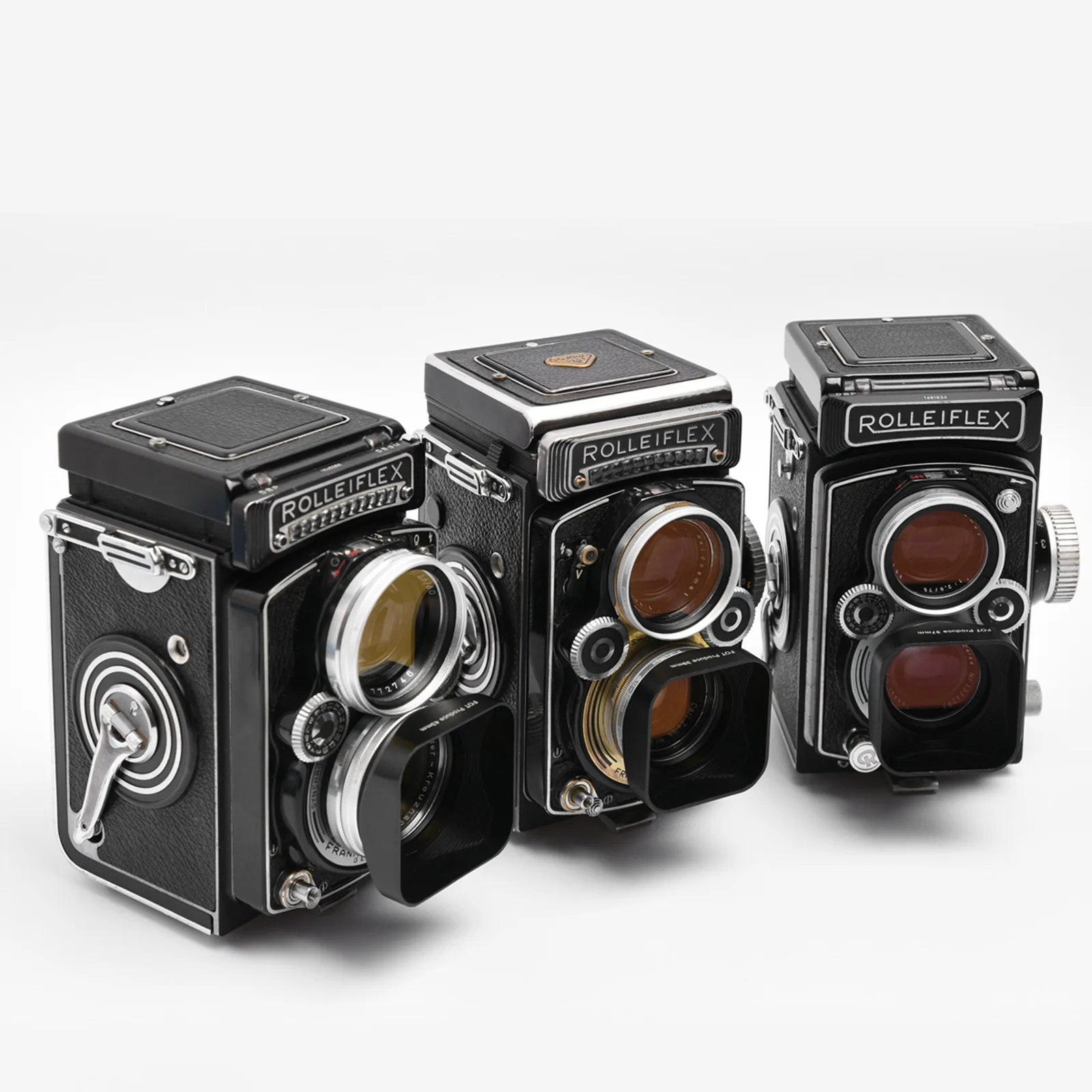 Rolleiflex/rolleord-メタルレンズ,フード37mm/39mm/43mm bay