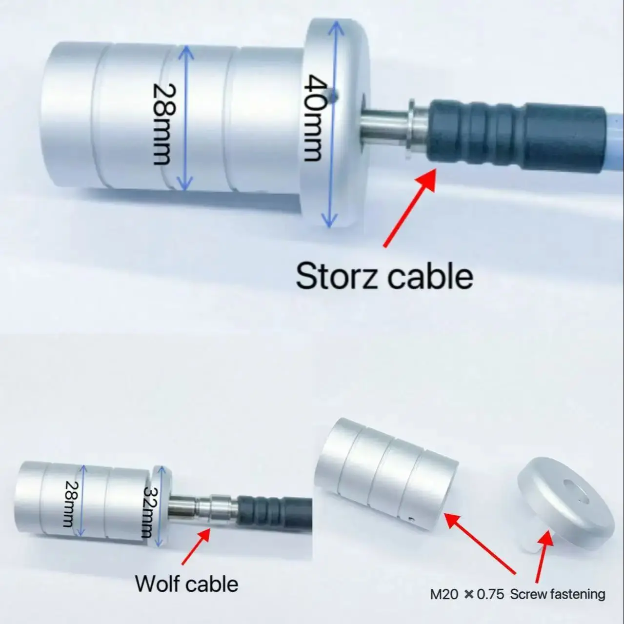 endoscope lighting lens optical system for phlatlight led cbt90 cbt140 fiber cable microendoscope