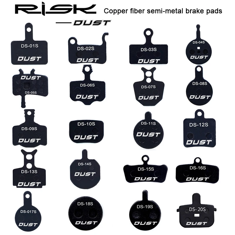 

1 Pair Bicycle Pads Semi-Metal Bicycle Disc Brake Pad Road Mountain Bike Brakes Pad for Shimano XT XTR Sram SAINT AVID