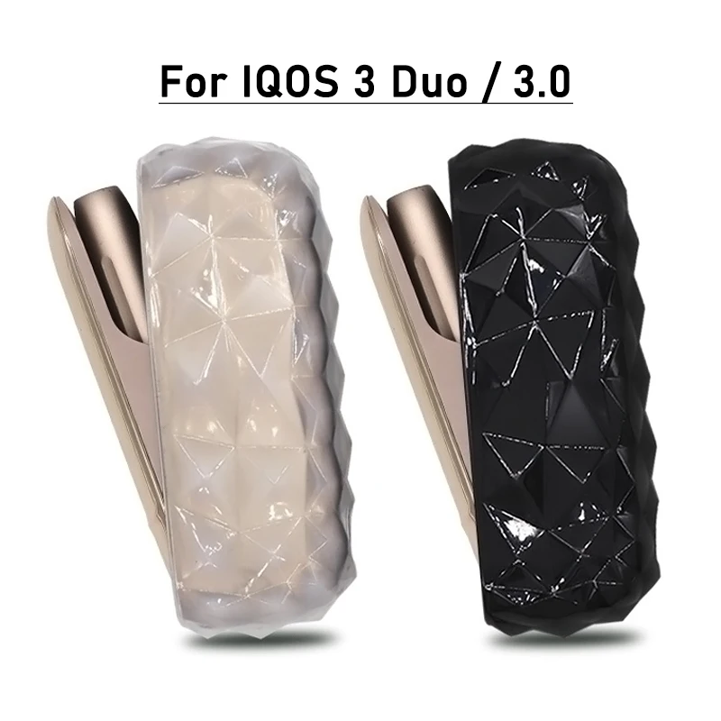 IQOS 3.0 3 듀오 E 담배 액세서리용 2색 케이스 보호 커버