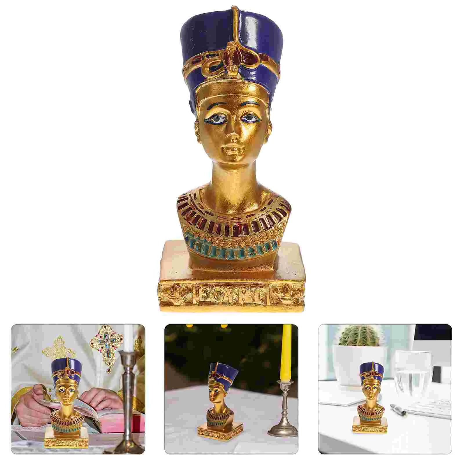 

Adornos Para Nefertiti Bust Figurine Ancient Egypt Figure Tabletop Adornment Ancient Egyptian Figurine Ancient Adornment
