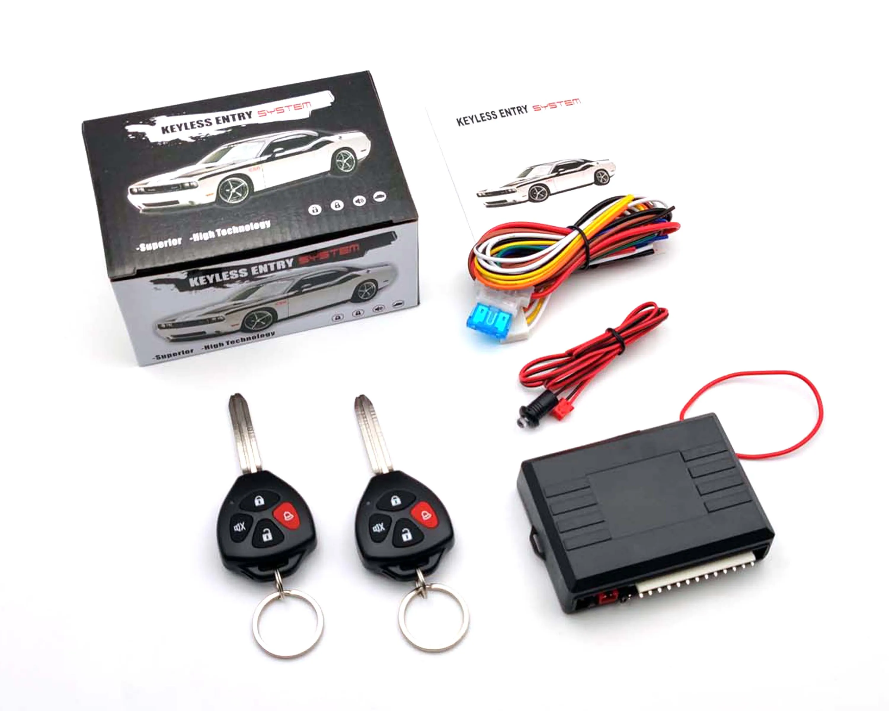 

Car Remote Central Kit Keyless Entry System Door Lock Locking Vehicle Universal 12V Button Start Stop