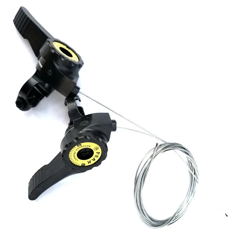 Universal MTB and Road Bike Thumb Shifters with Inner Cable - Set of 2