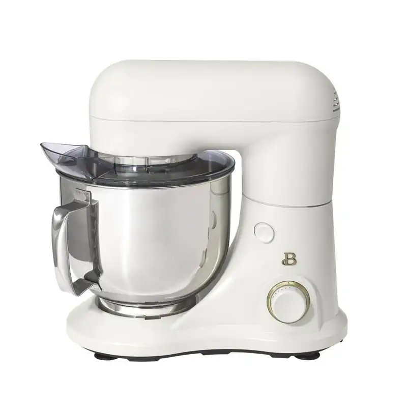 

5.3QT Capacity Lightweight & Powerful Tilt-Head Stand Mixer, White Icing by Drew Barrymore