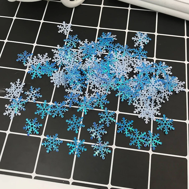 Snowflake Christmas Decorations 300Pcs/Bag For Home Winter Decorations Wedding Party