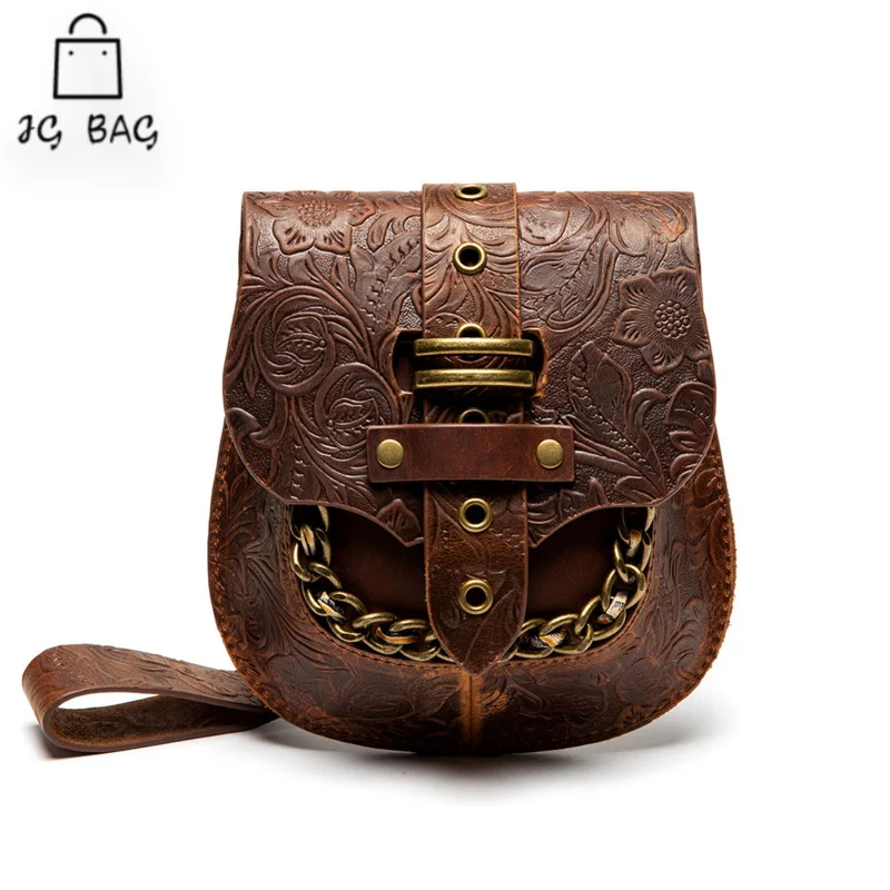 

New Steam Punk Women's Shoulder Style Crossbody Chain Embossed Shell Bag retro sexy Elegant chic beautiful exquisite Banquet