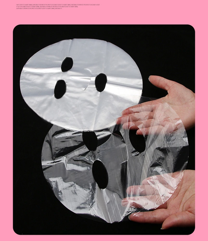 

100 шт., одноразовые маски для ухода за кожей лица