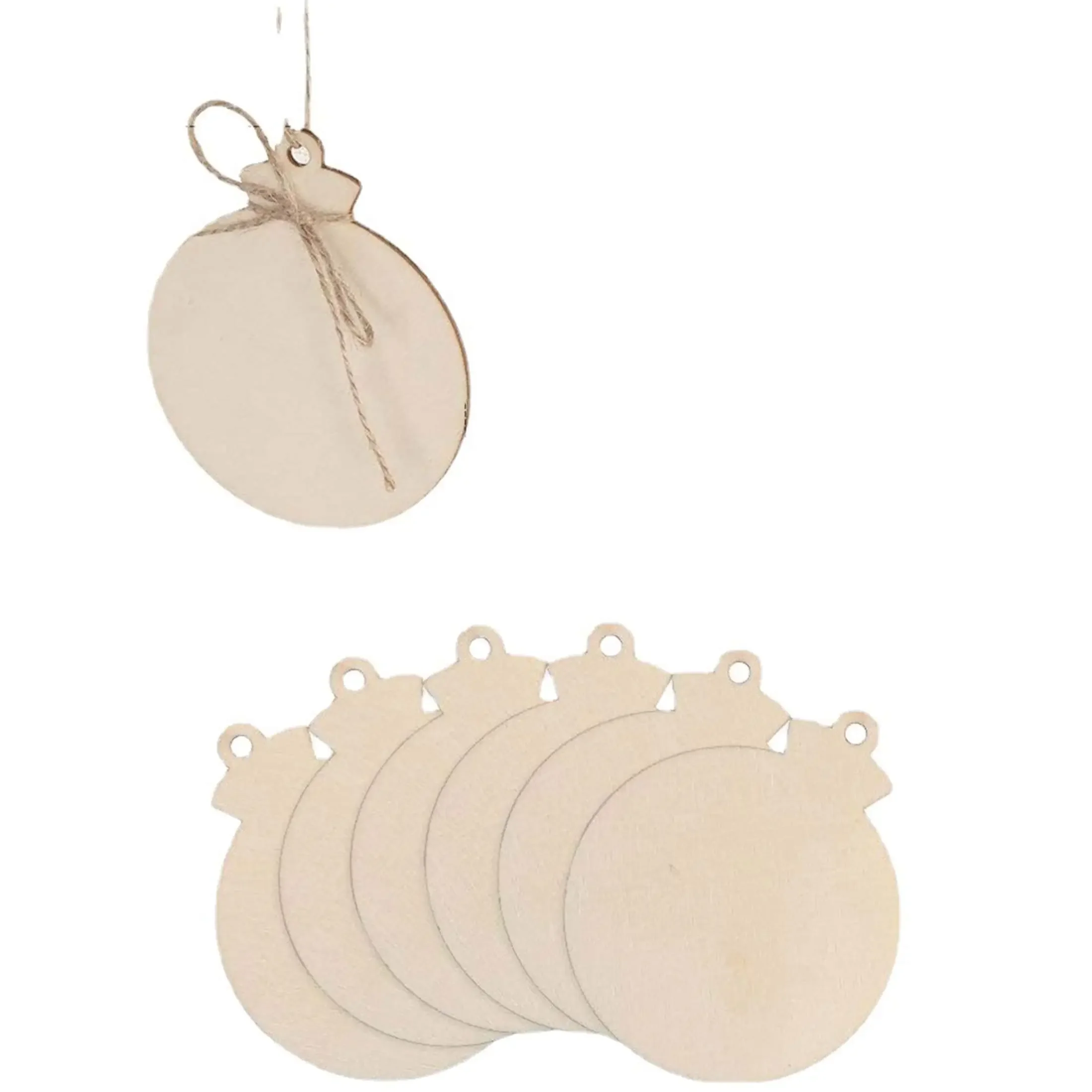 10pcs-Christmas Table Decorations Signs Christmas Tree Wooden Table Decorations Signs for Holidays Christmas Dinner Party Coffee