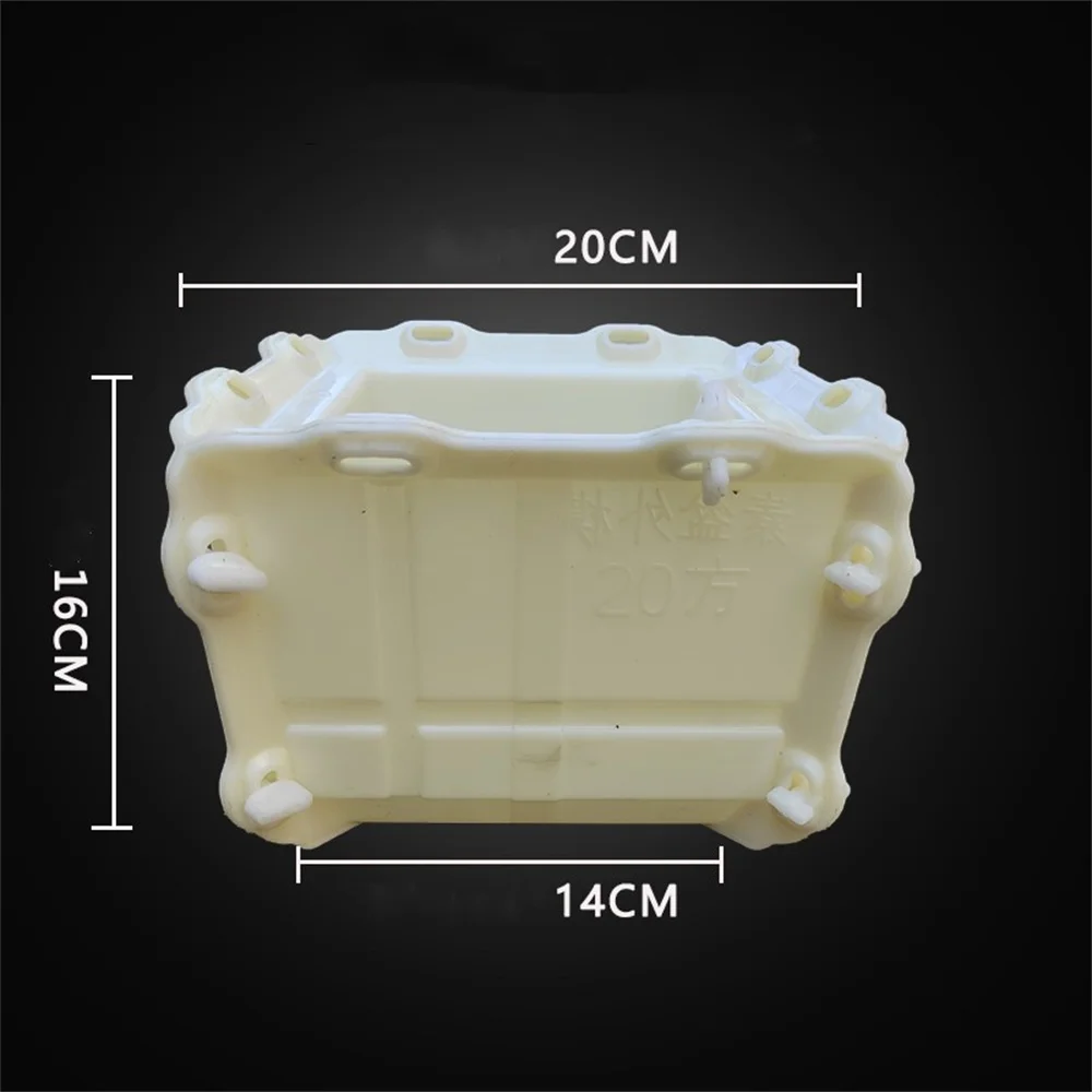 20cm Thickened King Oval Rectangular Mould Rectangular Flower Pot Mould New Cement Plastic Bonsai Abrasives