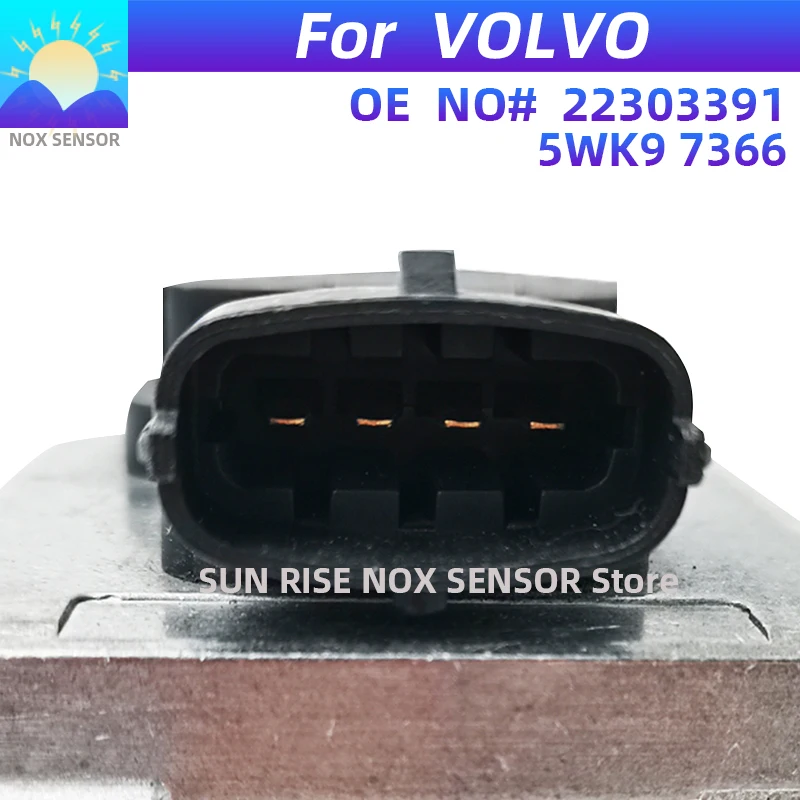 볼보 트럭용 질소 산소 센서 Nox 센서, 볼보 트럭 C70 VN VNL VNM VHD VT 맥 MP7 MP8 D11 D13 D, 5WK97366 22303391 12 V오리지널, 신제품