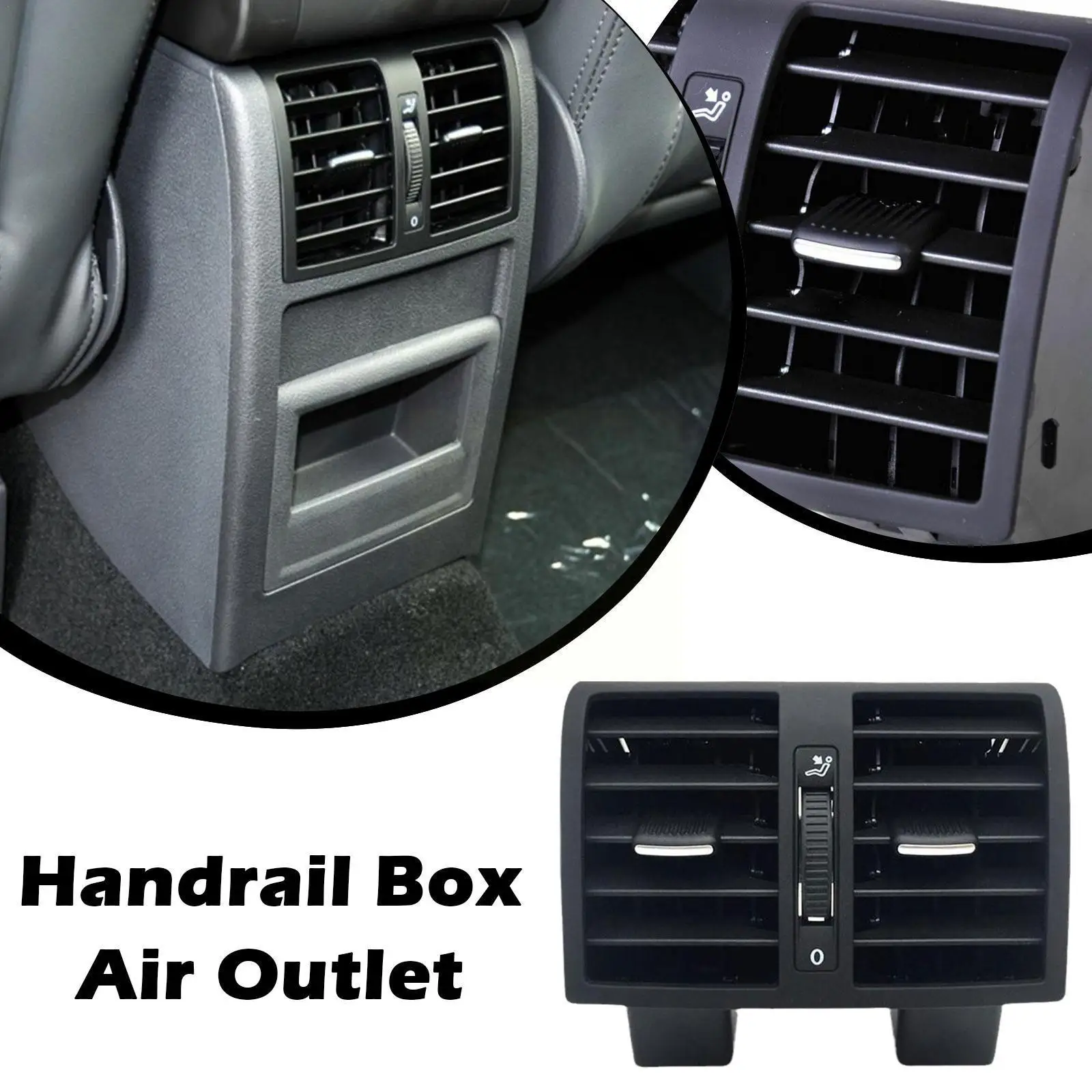 Car Rear Ac Air Conditioning Outlet Vent 1td819203a For Vw Touran Caddy