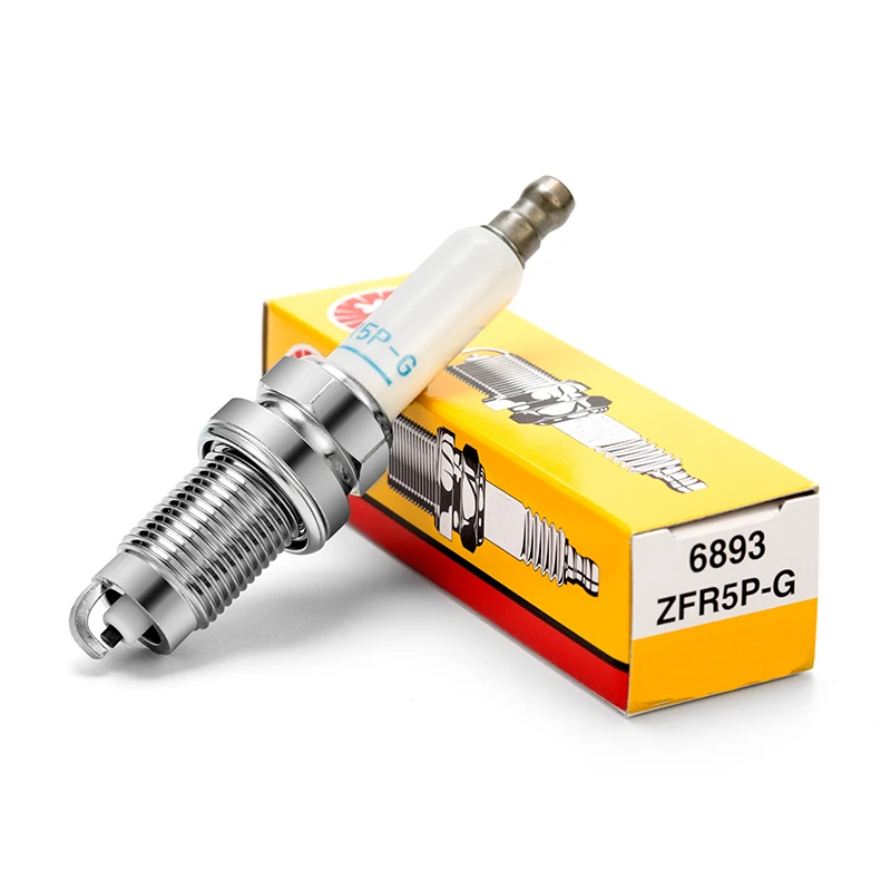 

THREEON 1/4/6 pcs ZFR5P-G 3408(6893) Spark Plug for EA111 1.4L 1.6L Volkswagen SKODA