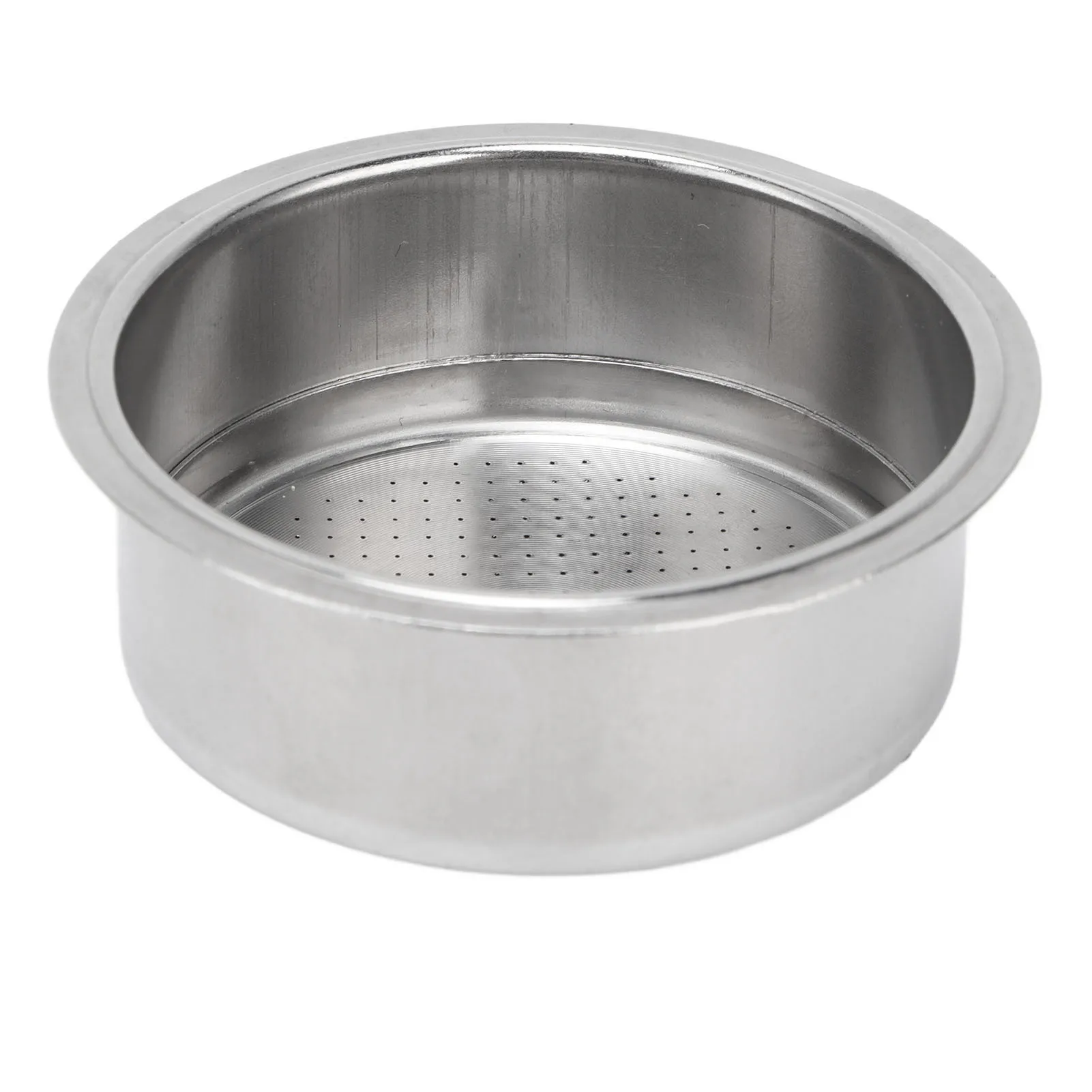 Filtro Caffè In Acciaio Inox 54 Mm – Cestello Portafiltro Riutilizzabile – Doppia Tazza