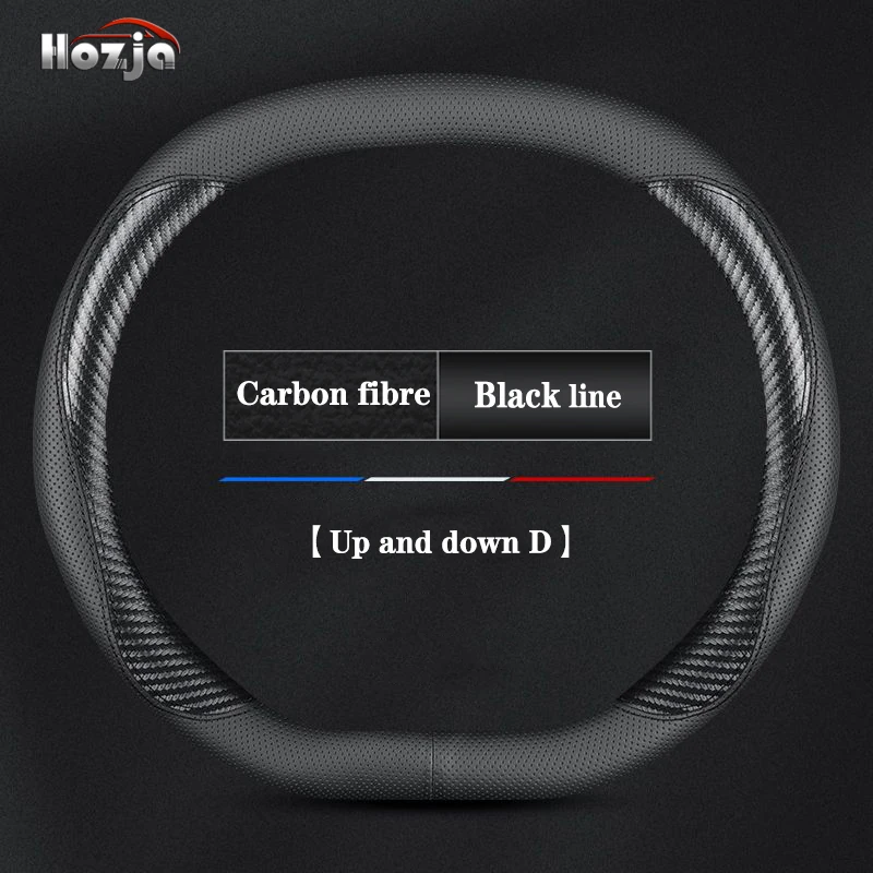 Premium Leather Non-Slip Steering Wheel Cover - Luxury Auto Interior Accessory