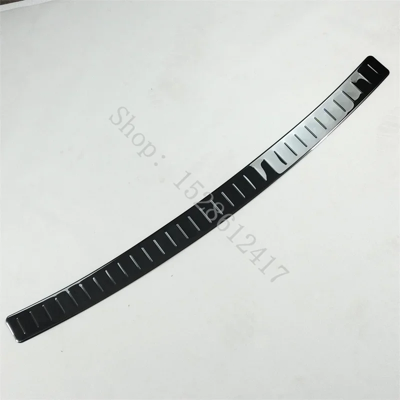 for VW Volkswagen Sharan 2012 2013 2014~ Car accessories door cover outside door sill plate and Rear Bumper Protector Sill