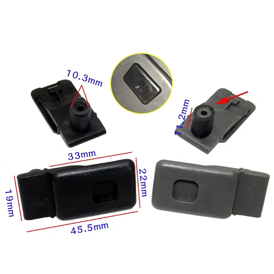 Handschuhfach Clips Für Chevrolet Cruze 2009-2015 - 2-tlg Grau