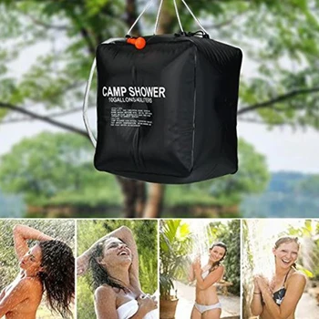 40L Solar Camping Shower Bag 1