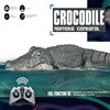 RC Boat Ship Toy Simulation Crocodile Head 2.4G Remote Control Joke Alligator Decoy Electric Toys Summer Water Spoof Toys Gift 2