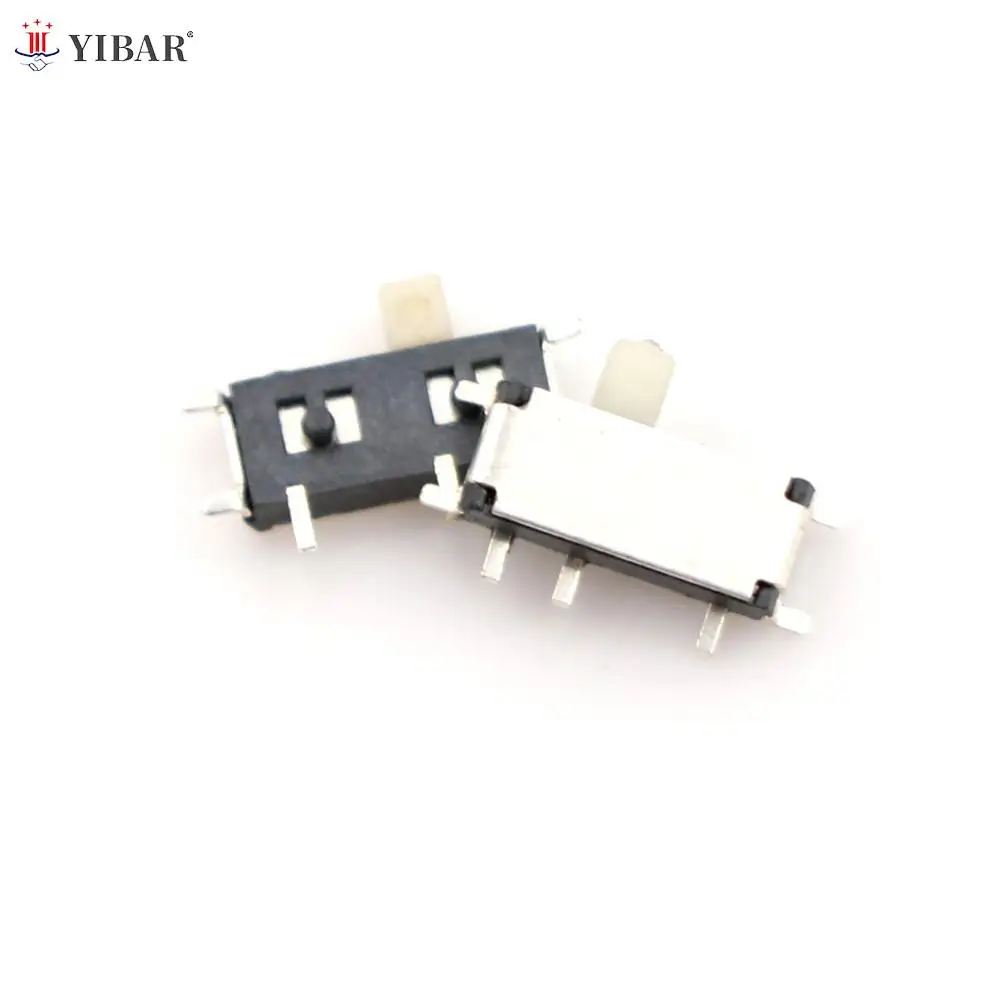 

7 Pin Mini Slide Switch On-OFF 2Position Micro Slide Toggle Switch Miniature Horizontal Slide Switch SMD 20PCS